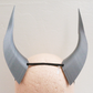 Large Wyvern 3D Printed Costume Horns