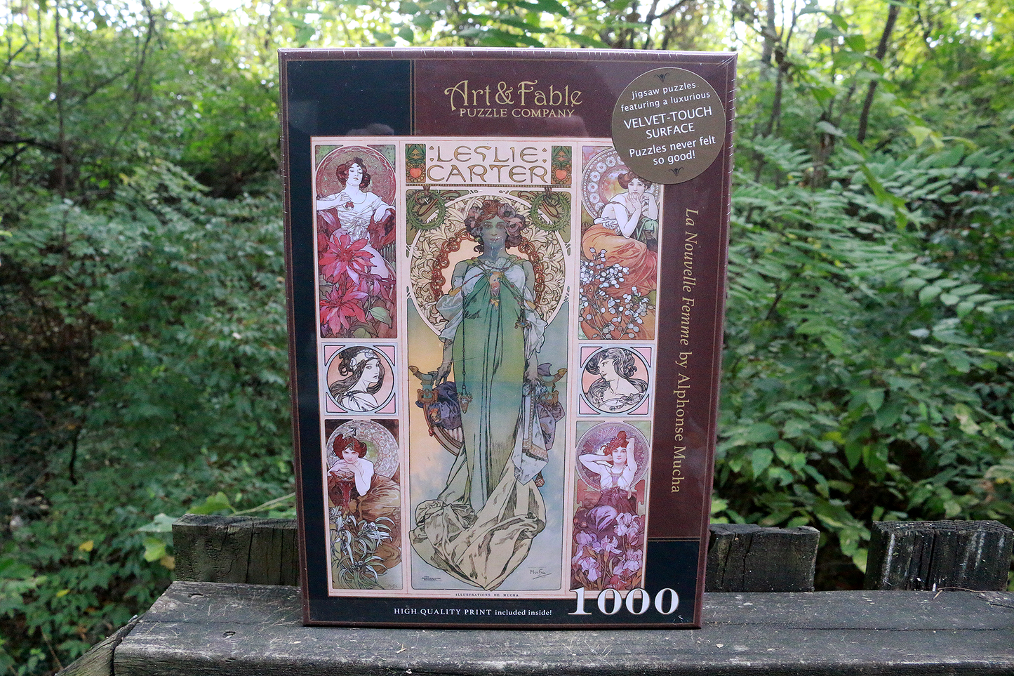 La Nouvelle Femme (A. Mucha), 1000-pc Puzzle