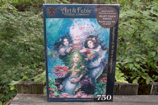 Daughters of the Sea, 750-pc Velvet-Touch Jigsaw Puzzle