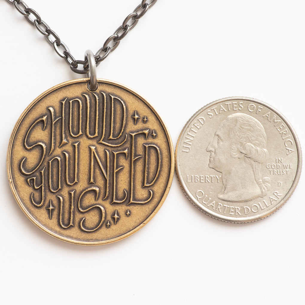 Labyrinth | Should You Need Us Necklace