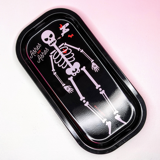 Ashes to Ashes Metal Tray