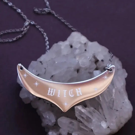Witch Plate Necklace